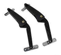 Brazo de soporte para baúl de policarbonato + ASA con amortiguador de muelle, silencioso y resistente a la intemperie, fácil instalación para portaequipajes de viaje, universal, apto para varios