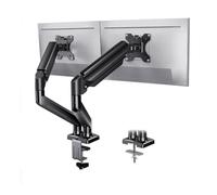 Brazo De Soporte para Monitor De Altura Ajustable Soporte para Monitor Dual Ajustable para Pantallas De 32 Pulgadas, Rotación De 360°, Ideal para Uso En La Oficina En CAS