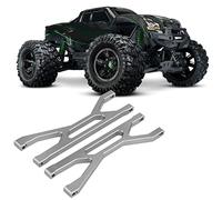 Brazo de suspensión superior sólido y duradero, para la mejora del coche RC, para el coche RC Traxxas X-MAXX a escala 1/5(7729T Gris titanio)
