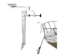Brazo De Transductor De - Poste Telescópico De 65,6 Cm, Soporte De Pantalla Electrónica, Pinza Robusta | De Navegación De Acero Inoxidable para Al Aire Libre, Lago, Río, Mar,