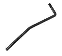 Brazo de trémolo para guitarra eléctrica de 6 mm atornillado para barra whammy con punta de metal para puente de trémolo individual, disponible en plata, negro o dorado