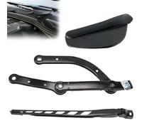 Brazo del Limpiaparabrisas Delantero, 61617185366 Brazo del Limpiaparabrisas Delantero Derecho con Tapa de Cubierta 61617035103 Varilla del Limpiaparabrisas para 5 6 E60 E61 E63 E64 520I 520D