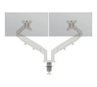 Brazo ergonómico para doble monitor con ahorro de espacio Leitz, carga máx. 9 kg