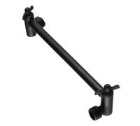 Brazo extensor para cabezal de ducha Varilla de extensión for cabezal ducha, brazo extensible, acero for ajuste altura(Black movable nut)