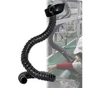 Brazo extractor de humos ajustable, Brazo del conducto extractor humo que suelda con tamaños multi multicolores de la capilla silicón(A,5CM-180CM)