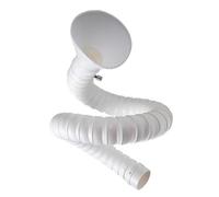 Brazo extractor de humos ajustable, Extracción de humos Manguera conducto flexible ajustable Soldadura Ventilación 5-7,5 cm 80-200(Dia 5cm/2in,150cm/59in)