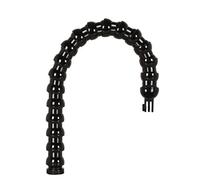 Brazo Flexible 17 Segmentos Base Rosca Hembra 1/4 20 UNC con Soporte Action Camera para GoPro dji Osmo Action Luz de Buceo Long 45 cm FLEX-ARM 60026BK