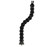Brazo Flexible con Soporte Action Camera para GoPro dji Osmo - Base Rosca Macho 1/4-20 UNC con Arandela de Seguridadde Trípode Long 35 cm FLEX-ARM 800ST22BK