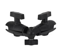 Brazo Giratorio de Doble Zócalo, 8.1 Pulgadas de Doble Zócalo Giratorio Zanja para Soportes Ram, Componentes Bola 1,5 Pulgadas/38 Mm, Rotación 360 grados