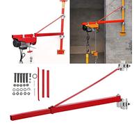 Brazo Giratorio Para Cabrestantes De Cable, Brazo De Grúa De Montaje En Pared, Soporte De Brazo De Carga Para Polea Y Cabrestante De Cable Eléctrico, Para Talleres, Centros Comerciales, Garajes, Muell