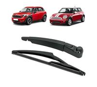 Brazo limpiaparabrisas trasero compatible para Mini (R56) (2006-2013) y Mini Countryman (R60) (2010-2016). CON ESCOBILLA TRASERA. 61627129282