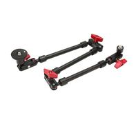 Brazo mágico articulado de 31 pulgadas, soporte de cámara de escritorio de Rotación de 360 grados con tornillo de 1/4 de pulgada 3/8 pulgadas, Soporte articulado de pared para cámara y teléfono