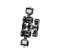 Brazo MáGico Articulado TM-5 con Cabezal de Bola Doble para TríPode, Clip para TeléFono, Tornillo de 1/4 de Pulgada para Luz LED, MicróFono para