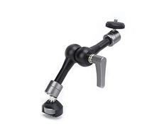 Brazo Mágico de 5 '', Brazo Articulado de Fricción Mágica Ajustable de 360 Grados con Montaje de Tornillo de Trípode de 1/4 '' Compatible con Plataforma de Cámara DSLR/Monitor/Luces LED