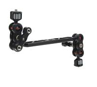 Brazo Mágico de Fricción Articulado Ajustable de 13 Pulg./34 Cm Brazo Articulado de Cámara con Súper Abrazadera Brazo de Extensión de Anodizado CNC de Aleación de Aluminio Cámara de Brazo de Extensión