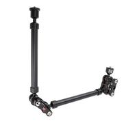 Brazo Mágico de Fricción Articulado Ajustable Mejorado de 53 Cm con Rosca de 1/4, Brazo Mágico Ajustable para Montaje en Cámara para Luz LED, Plataforma de Video para Micrófono