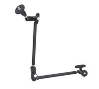 Brazo Mágico de Fricción Articulado, Brazo Mágico de Cámara de Rotación de 360° con Tornillo de Bloqueo de 1/4 y 3/8, Soporte de Cámara de Brazo Mágico para Luz Relleno, Teléfono