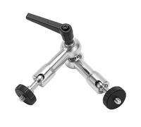 Brazo Mágico de Fricción Articulado de 7/11 con Rosca de 1/4, Control de Perilla, Brazo Mágico de Acero Inoxidable Ajustable con Rotación de 360 ° para Monitor LCD, Luz LED