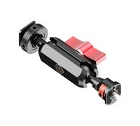Brazo mágico de metal resistente con rótula doble de 17 mm para cámara de acción y cámara de equipo de fotografía, montaje flexible