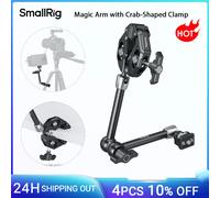 Brazo mágico SmallRig con abrazadera en forma de cangrejo, con tornillo de 1/4"-20, cabeza de bola para 360 ° Ajustes, para cámaras de acción, monitores -5312 Magic Arm 5312