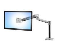 Brazo Monitor Escritorio LX HD Sit-Stand Aluminio Soporta 13,6kg 46" Ajuste Ergonomía