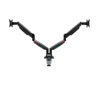Brazo monitor Kensington SmartFit doble regulable en altura gas soporte hasta 34" negro