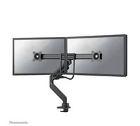 Brazo monitor Neomounts DS75-450BL2 dual 17-32" resorte gas altura Topfix negro
