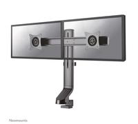Brazo monitor Neomounts FPMA-D860DBLACK doble, ajuste altura, pinza/atornillado, negro