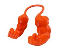 Brazo Muscular de Gato Impreso en 3D con Accesorio de Vestuario Muscular para Amantes de los Gatos (Naranja)