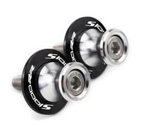 Brazo Oscilante Accesorios Para S1000RR HP4 Motocicleta 8 Mm Deslizadores De Tornillo Para Soportes De Carretes Basculantes(Plata)