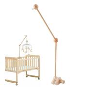 Brazo para Cuna de 27,17 Pulgadas - Colgador de Nube de Madera Desmontable con Altura Ajustable, Clip Antideslizante Portátil para Habitación Infantil, Accesorio para Carrusel de Bebé