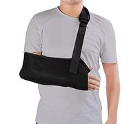 Brazo para el hombro de la honda del brazo, soporte unisex Correa para el hombro acolchada y ajustable suave negra para adultos Unisex