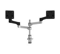 Brazo para monitor R-Go Zepher Dual ajustable 8 kg 24-32" modular negro