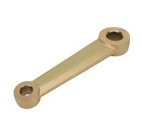 Brazo Pitman de caja de dirección negro apto para, Modelo A, Thunderbird, Crown Victoria, Vega, Aero, Wagon - Enlace de dirección resistente para un control preciso y un (Vistosa)