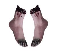 Brazo realista y humano: parte del cuerpo sangriento de Hallowen | Mano y pie llenos de terror | Arte falso Halloween Terror Decoración