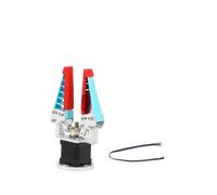 Brazo robótico Flexible Industrial con Carga útil de 2 kg, Pinza mecánica robótica, Abrazadera neumática Antideslizante(2 Finger Electric)