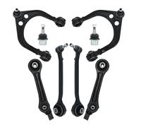 Brazo suspensión Compatible Con Chrysler 300 2008 2009 2010 2005 2006 2007 Kit De Rótula Brazo Control Superior E Inferior Brazo Control De Pista Suspensión Accesorios Para Automóvil