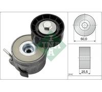 Brazo tensor, correa poli V INA 534 0400 10 para PEUGEOT 407 (6D_) 1.6 2004-2010
