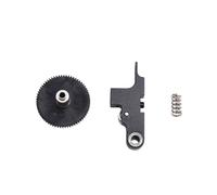 Brazo Tensor del Extrusor y Engranaje con 66 Dientes Piezas del Alimentador del Extrusor para Artillery Genius Sidewinder X1 Negro