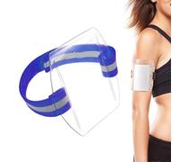 Brazo titular de la - Secure Waterproof Cleaar Band - Id Baadge Brazalete titular del billete | for Work Travel Skiing Lift Ticket Seasson Pass Event Hospital Schools
