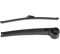 Brazo y escobilla de limpiaparabrisas trasero para Seat Leon MK2 2007, conjunto de limpiaparabrisas trasero de goma ABS.