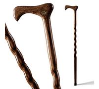 Brazos - Bastón de madera de roble trenzado hecho a mano 502-3000-0170 , 94 cm, Marrón, 1
