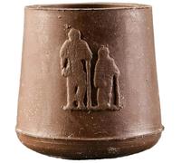 Brazos Bastón o bastón pequeño punta de goma, 3/4 pulgadas