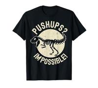 Brazos Cortos Dinosaurio Gimnasio Humor Sarcástico Entren Camiseta