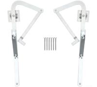 Brazos de bisagra de aleación de zinc compatibles con Werner Mk5 WU2210 W2208 W2210 W2210 accesorios de precisión para puerta de escalera de 76 cm