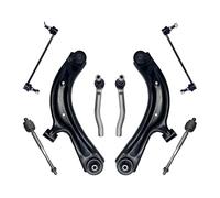 Brazos de Control Coche Compatible Con Chevrolet Para City Para Express 2015 2016 2017 2018 Barra Acoplamiento Interior Exterior Inferior Delantera Brazo Control Barra Estabilizadora Brazo Suspensión