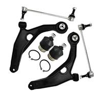 Brazos de Control Coche Compatible con Dodge para Journey 2009, 2010, 2011, 2012, 2013, 2014 Y 2015. Kit De Rótula De Extremo De Suspensión, Brazo Control Inferior Delantero, Barra Estabilizadora.