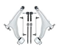 Brazos de control inferiores delanteros, enlace estabilizador extremo barra acoplamiento, 8 Uds., Kits compatibles for Cadillac SRX 2010 2011 2012 2013 2014 2015 2016