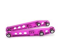 Brazos de control para coche Compatible con ACURA INTEGRA 1990-2001 brazos de control inferiores traseros Suspensión de Ruedas(PURPLE)