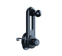 Brazos de extensión de adaptador de junta de 17 mm para rejilla de ventilación de coche, soporte de escritorio con ángulos ajustables, sin bloqueo, clip de montaje para teléfono